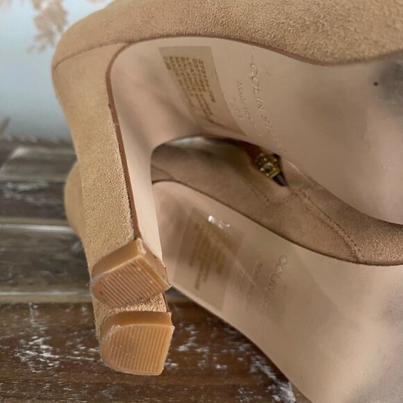 Colin Stuart Removable Faux Fur Ankle Booties Sz 7 1/2 - Picture 11 of 16